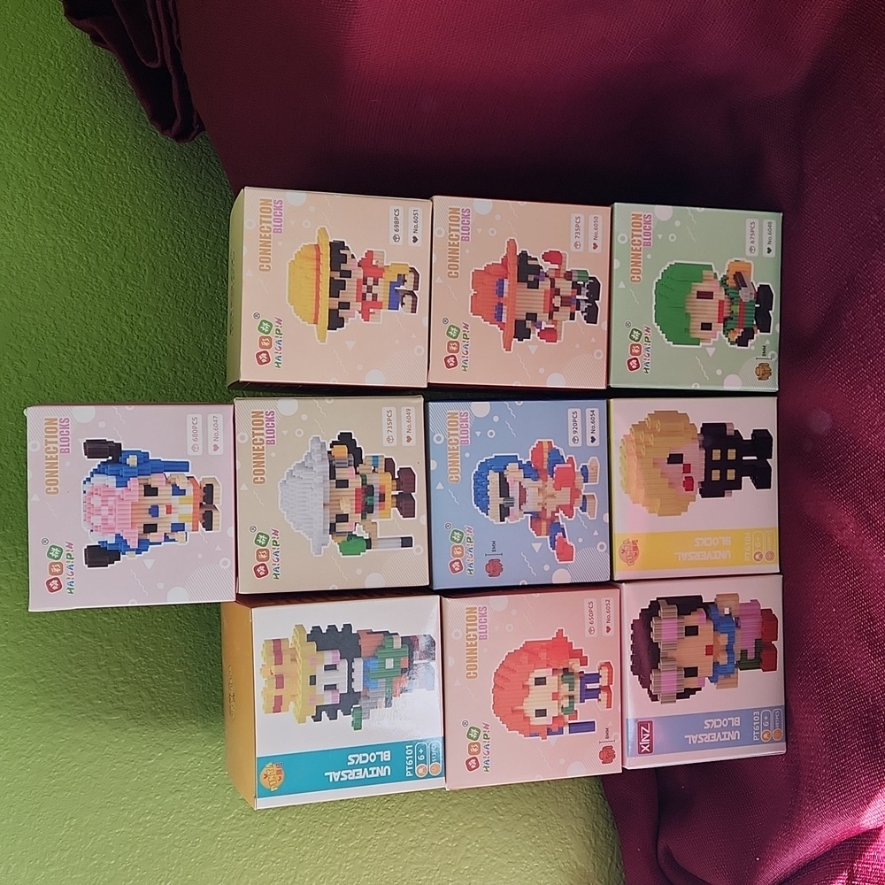 One Piece Connection blocks